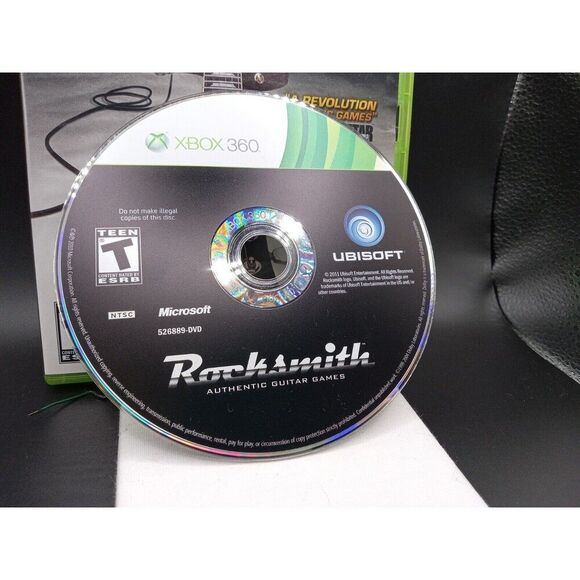 EUC Rocksmith (Microsoft Xbox 360, 2011) CIB No Manual - Picture 4 of 9
